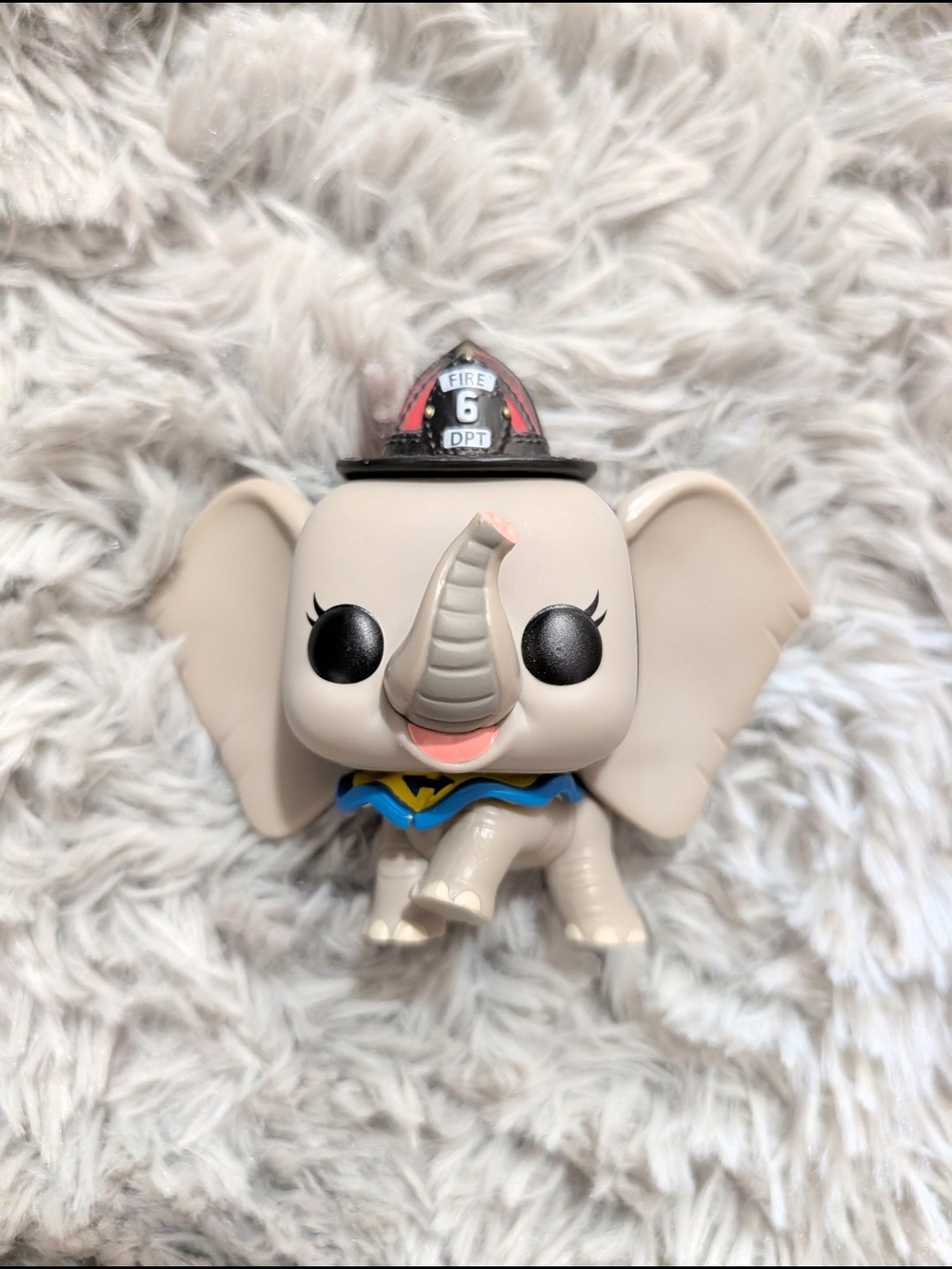 Funko Dumbo Firefighter Pop Vinyl - Beige, Black, Blue, Yellow, Red
